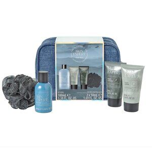NEW Men’s The Kind Edit Co. Skin Expert Travellers Bag Gift Set